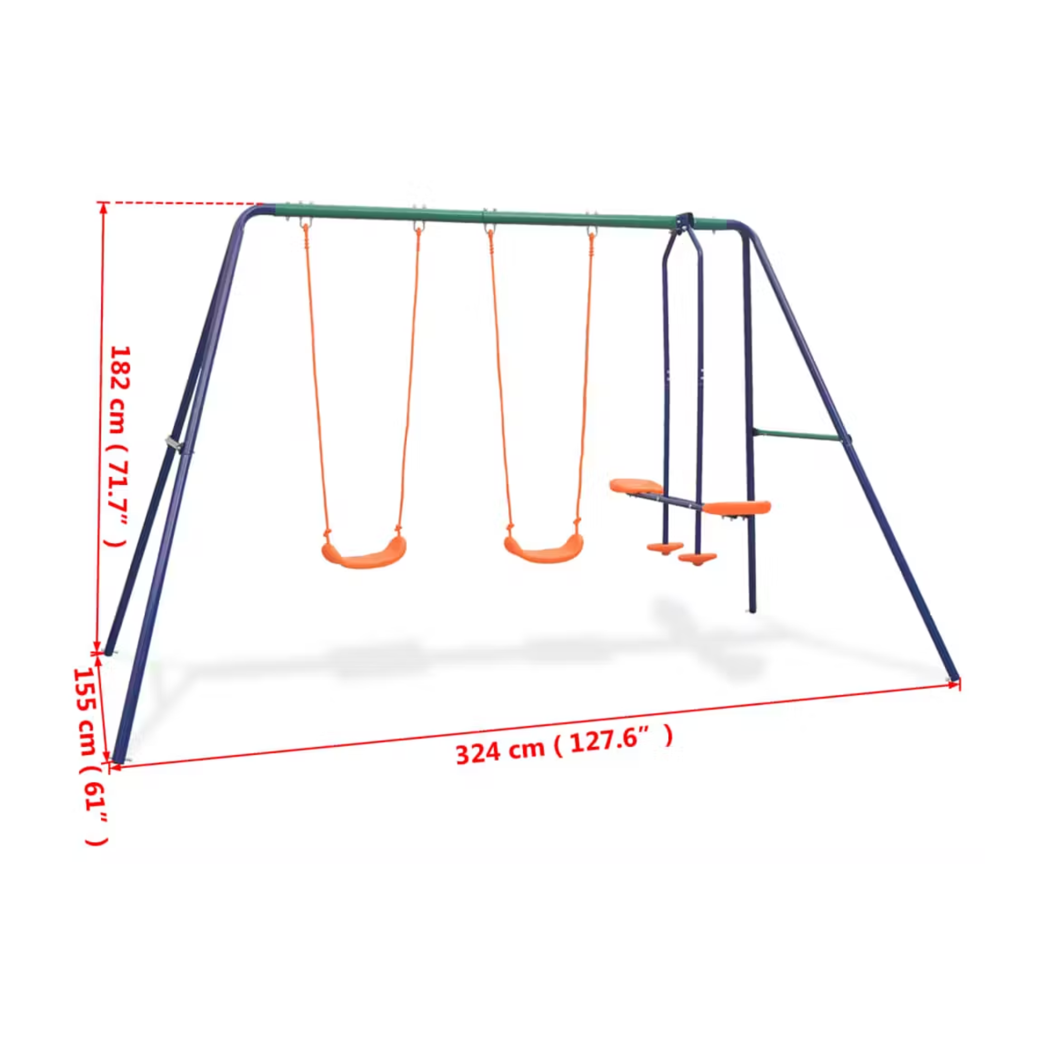 Summit Aero Dual Swing Performance Playset